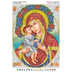 Схема ікони для вишивки бісером “БМ Жировицкая“ (А3)