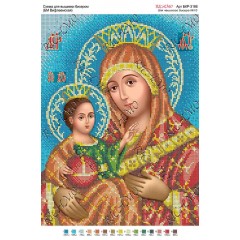 Схема ікони для вишивки бісером “БМ Вифлеемская“ (А3)