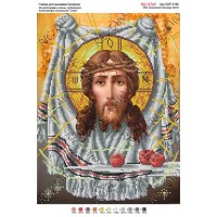Схема ікони для вишивки бісером “По мотивам А.Охапкина «Спас»“ (А3)