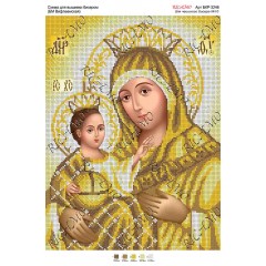 Схема ікони для вишивки бісером “БМ Вифлеемская“ (А3)