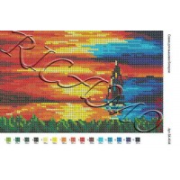 Схема картини для вишивки бісером (БК-4044)