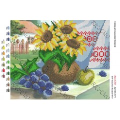 Схема картини для вишивки бісером (БК-4171)