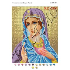 Схема ікони для вишивки бісером "Мария"