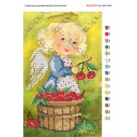 Схема ікони для вишивки бісером "Ангелочек"