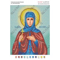 Схема ікони для вишивки бісером "Св. Анна Кашинская"