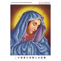 Схема ікони для вишивки бісером "Мария Долорес"