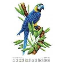 Схема для вишивки бісером "Барвистий папуга"