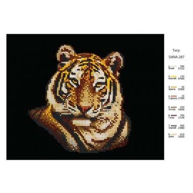 Схема для вишивки бісером "Тигр"