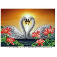 Схема для вишивки бісером "Любов в вірності"