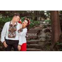 Сімейний комплект заготовок під вишивку "Чарівний квітковий узор"