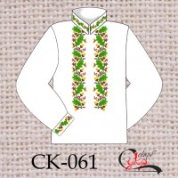 Заготовка чоловічої сорочки під вишивку "Дубки"