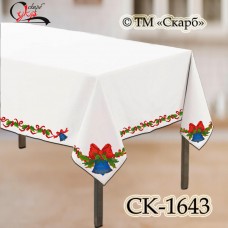 Скатертина під вишивку "Блакитні дзвіночки" СК-1643