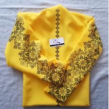 Заготовка блузки під вишивку "Багатство" (жовта)