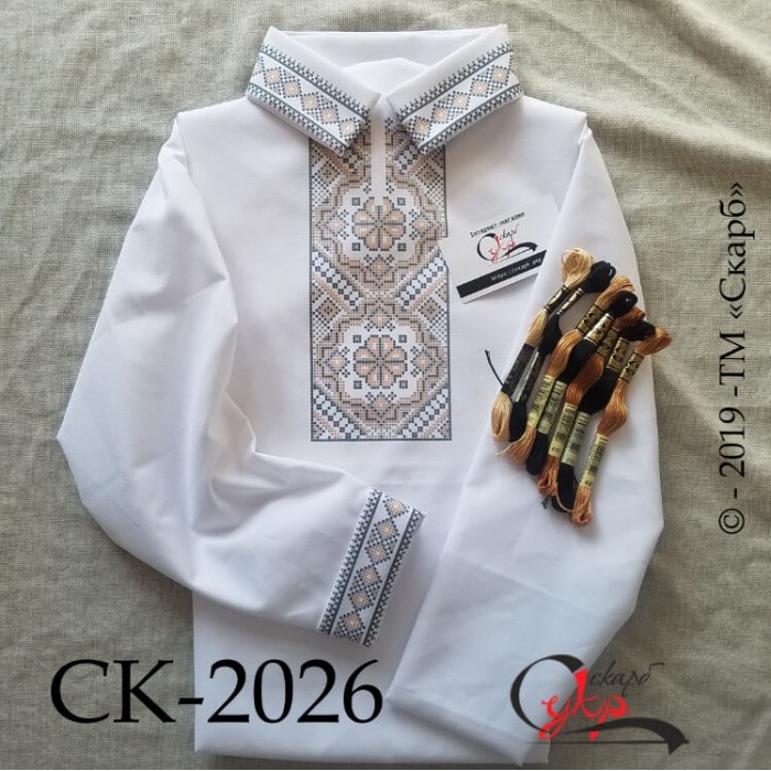 Заготовка дитячої сорочки "Подільська" СК-2026