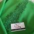 Заготовка блузки під вишивку "Монохромні зірки" (зелена)