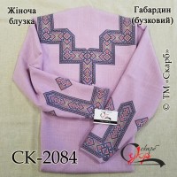 Заготовка жіночої блузки під вишивку "Геометрія" (бузкова)