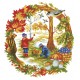 Казкова осінь. Схема для вишивки бісером, нитками СК-2257