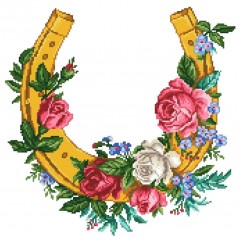 Підкова. Схема для вишивки бісером, нитками СК-2269-2