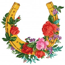 Підкова (варіант 2) СК-2270-2. Схема для вишивки бісером, нитками