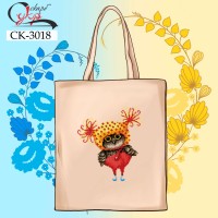 Еко-сумка під вишивку "Совеня"