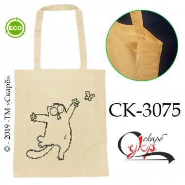 Еко-сумка під вишивку "Кіт Саймона на прогулянці"