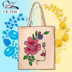 Еко-сумка під вишивку "Дівчина-весна" СК-3144