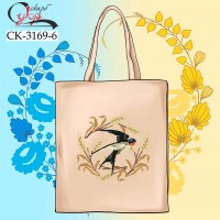 Еко-сумка під вишивку "Колосся" (з ластівкою) СК-3169-6
