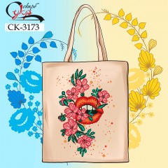 Еко-сумка під вишивку "Магія цвіту на вустах" СК-3173