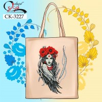 СК-3227 - еко-сумка під вишивку "Мотанка. Крило долі"