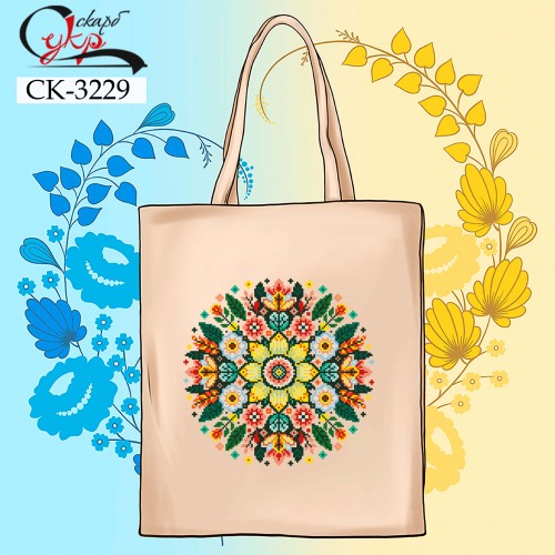 СК-3229 - еко-сумка під вишивку "Барвистий світ"