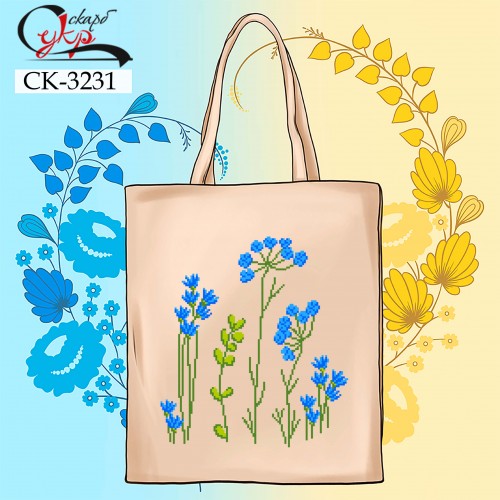 СК-3231 - еко-сумка під вишивку "Подих літа"