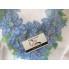 Заготовка жіночої блузки під вишивку "Сині квіти"
