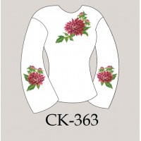 Заготовка жіночої блузки під вишивку "Чарівна хризантема"