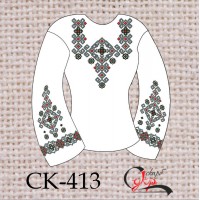 Заготовка жіночої блузки під вишивку - орнамент "Сучасність"