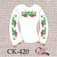 Заготовка жіночої блузки під вишивку "Квітуча калина"