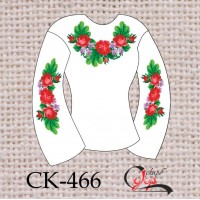 Заготовка блузки під вишивку "Яскравий цвіт"