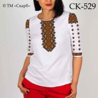 Заготовка жіночої блузки під вишивку "Прикарпатський орнамент" СК-529