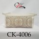 Сумка-косметичка під вишивку "Подільська" (бежево-сіра)