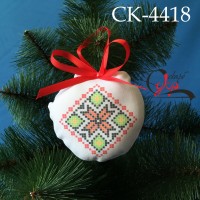 Новорічна іграшка "Загадкові ромби"