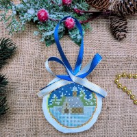 Новорічна іграшка "Будиночок" СК-4539