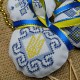 Набір новорічних прикрас "Патріотичний" СК-4556