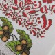 Рушник на ікони під вишивку "Дерево життя" (з чоловічою та жіночою сторонами) (кольорова) СК-5011м