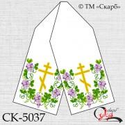 Рушник під вишивку "Плетення фіолетового винограду" (з хрестом)