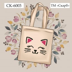 Дитяча еко-сумка під вишивку "Кіті" СК-6003