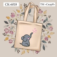 Дитяча еко-сумка під вишивку "Слоненятко"
