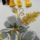 Рушник на ікони під вишивку "Пишні срібні маки" СК-606-2м