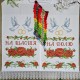 Рушник під вишивку "Пишні червоні бутони" (На щастя! На долю!) СК-639-2