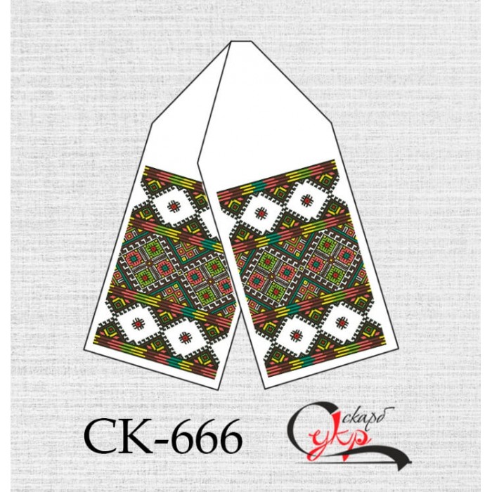 СК-666 - рушник під вишивку "Подільський колорит"