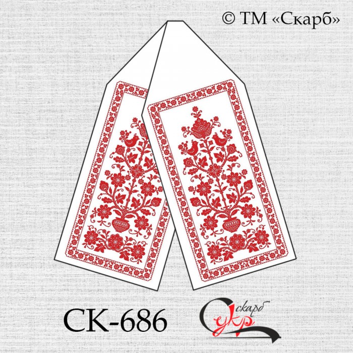 СК-686 - рушник під вишивку "Дерево Роду"