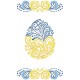 Великодній рушник під вишивку "Яйко жовто-блакитне" СК-767